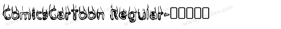 ComicsCarToon Regular字体转换